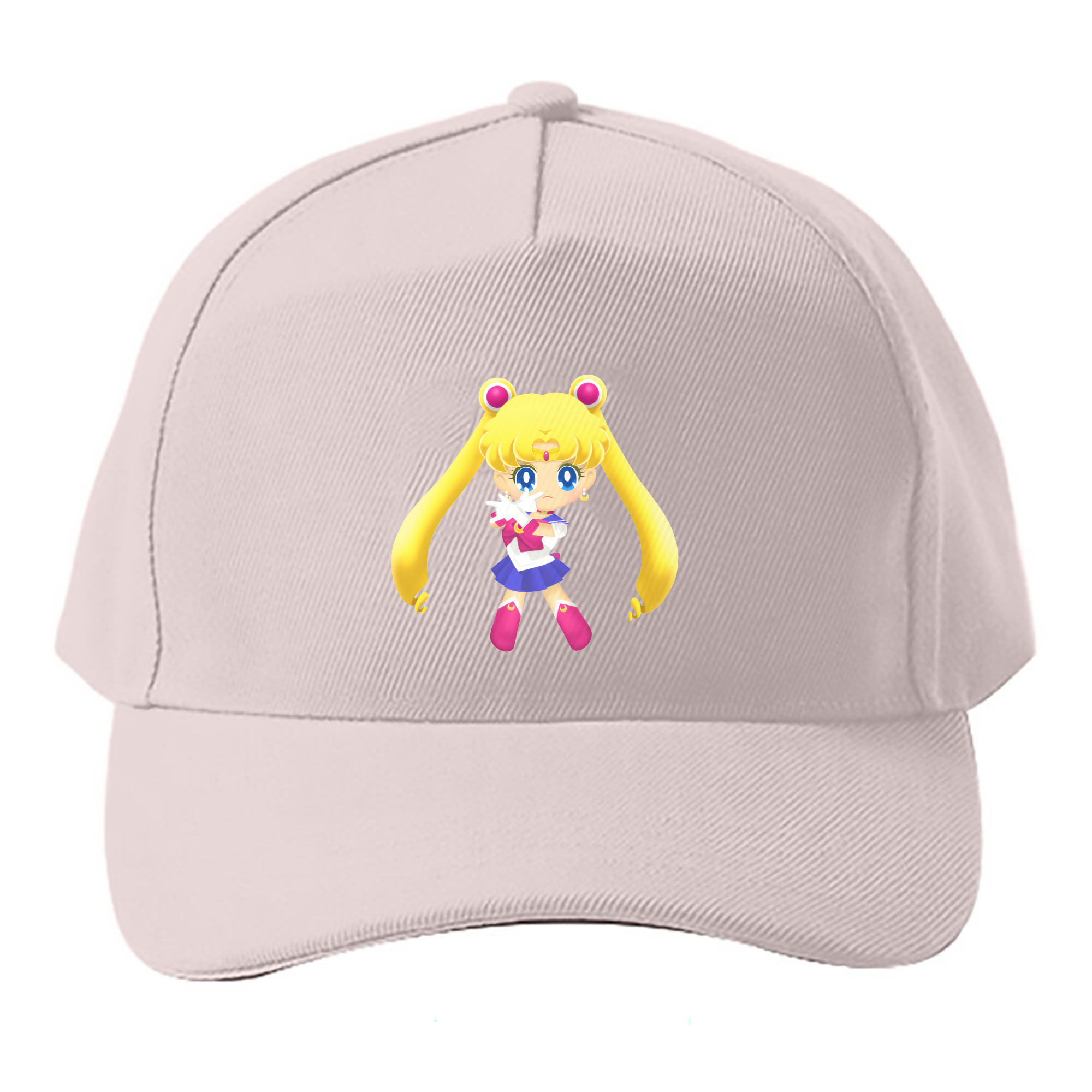 （画像用） 美少女戦士セーラームーン 月野 うさぎ つきの うさぎ Sailor Moon Tsukino Usagi ベースボールキャップ 綿100％ 男女兼用 帽子 スポーツ